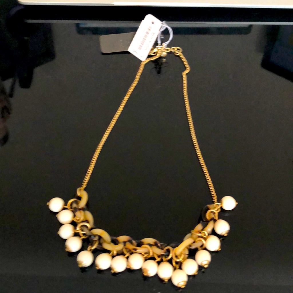 2/$30 Nwt J Crew Tortoise Chain Link Necklace